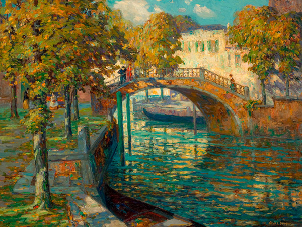Ossip Leonovitch Linde, Overlooking the canal