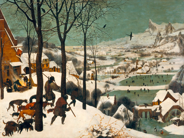 Pieter Bruegel the Elder, Hunters in the Snow (Winter)