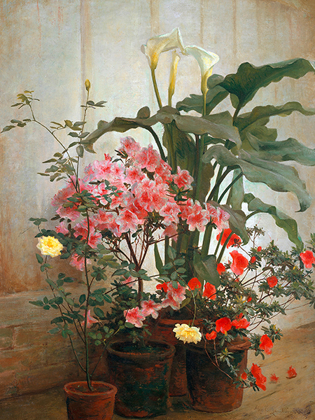 George Cochran Lambdin, Side of a Greenhouse