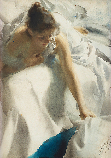 Anders Zorn, The Artist's Wife