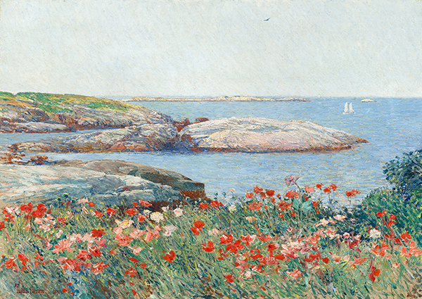Frederick Childe Hassam, Poppies, Isles of Shoals