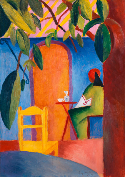 August Macke, Turkish Cafe