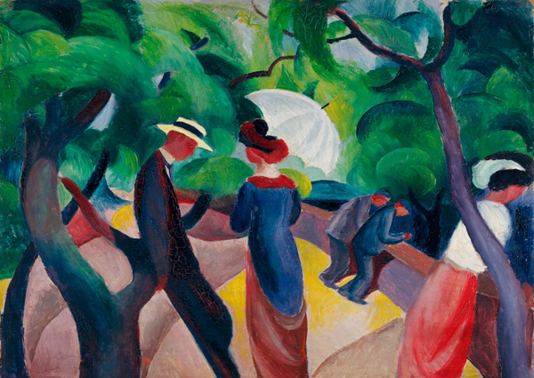 August Macke, Promenade