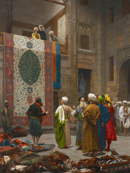 Jean-Leon Gerome, The Carpet Merchant