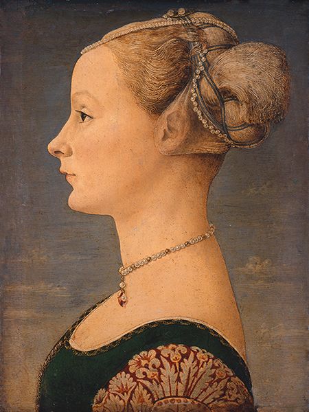 del Pollaiolo Piero, Ritratto di giovane donna