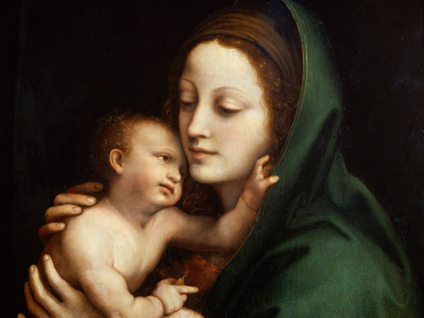 Anonymous, Madonna con Bambino (detail)