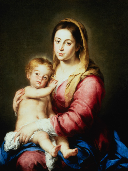 Bartolomé Esteban Murillo, The Virgin and Child