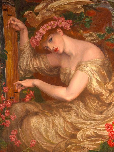 Dante Gabriel Rossetti, A Sea-Spell, 1875-1877