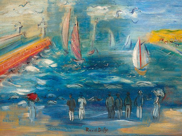Raoul Dufy, Depart des regates