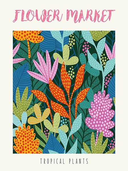 Atelier Deco, Flower Market: Tropical plants