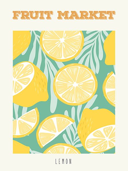 Atelier Deco, Fruit Market: Lemon