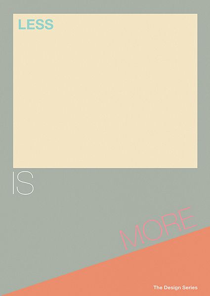 Atelier Deco, The Design Series: Less is More