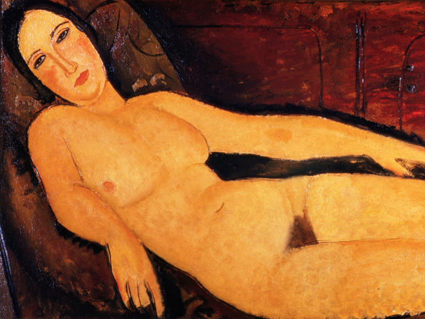 Amedeo Modigliani, Nude on a Divan