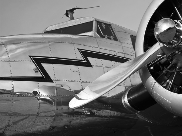 Wisconsin Studio, Vintage Aircraft Close-Up