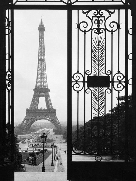 Anonymous, Eiffel Tower from the Trocadero Palace, Paris