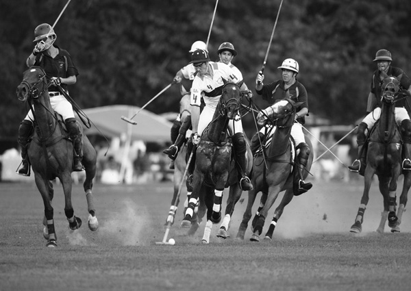 Anonymous, Polo players, New York