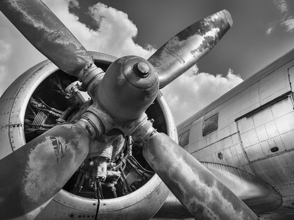 Anonymous, Vintage aircraft propeller