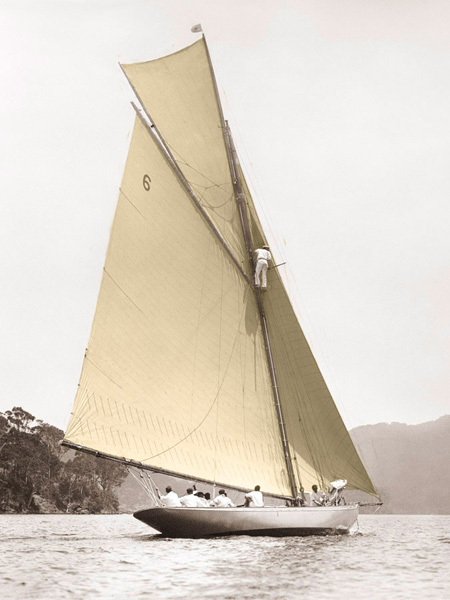 Anonymous, Vintage yacht