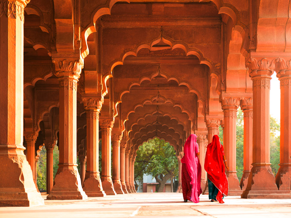 Pangea Images, Women in traditional dress, India