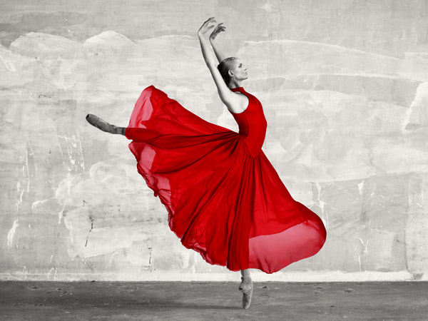 Haute Photo Collection, Ballerina in Red