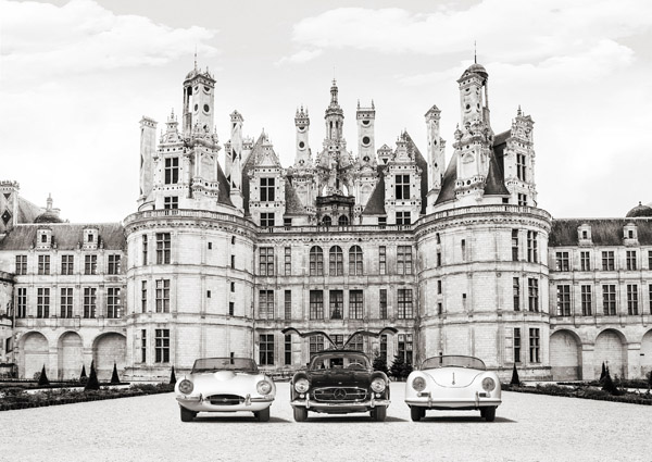 Gasoline Images, Vintage Roadsters at French Castle