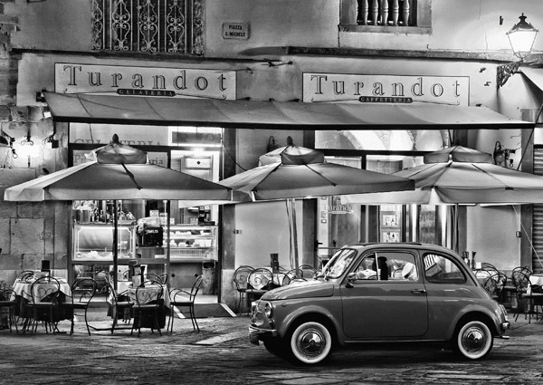 Gasoline Images, Italian Beauty (BW)