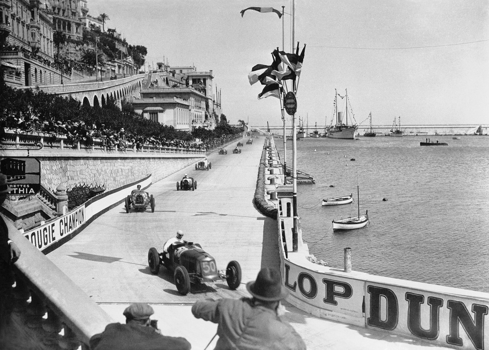 Anonymous, After the start of the 1931 Monaco Grand Prix