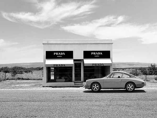 Julian Lauren, Marfa, Texas (BW)