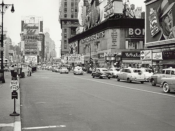 Angelo Rizzuto, West 45th Street, 1954