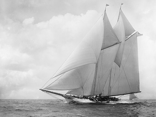 Anonymous, Yacht America, 1891