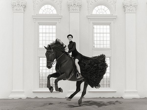 Julian Lauren, Riding Stables (B&W)