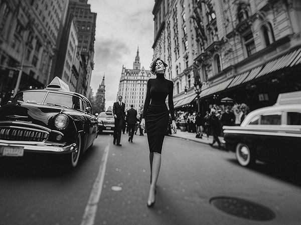 Haute Photo Collection, Crossing the Street