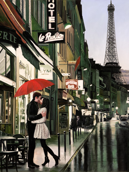 Pierre Benson, Romance in Paris (detail)