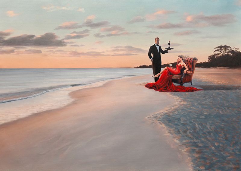 Pierre Benson, Grand Sunset (detail)