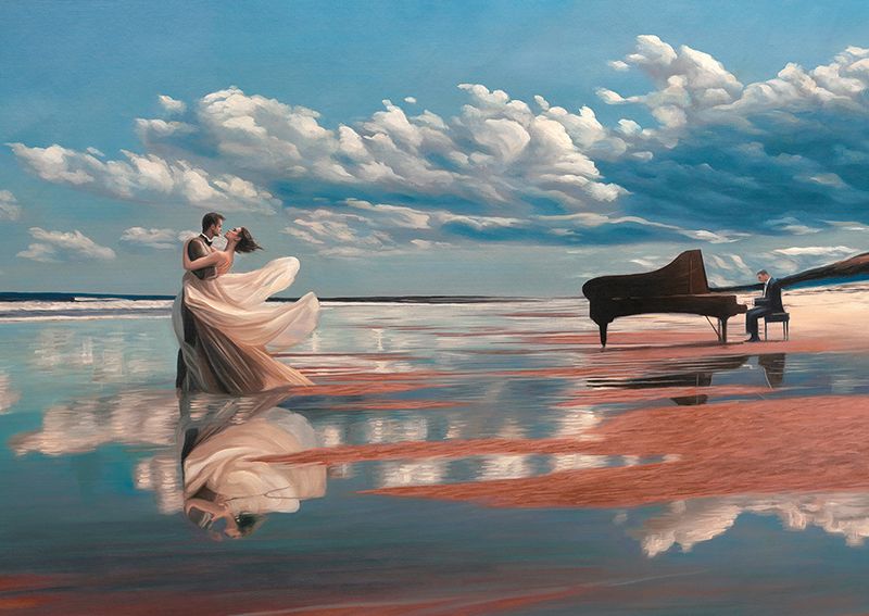 Pierre Benson, Dancing on the Clouds (detail)