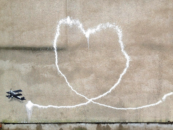 Anonymous (attributed to Banksy), Rumford Street, Liverpool (graffiti attributed to Banksy), detail
