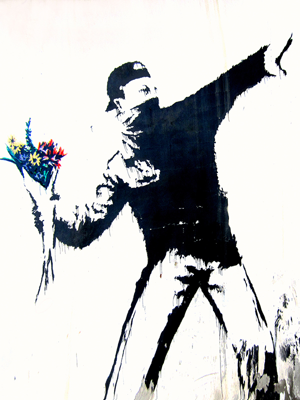 Anonymous (attributed to Banksy), Bethlehem, Palestine (detail)