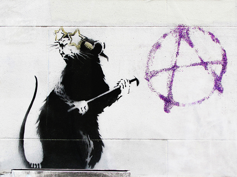 Anonymous (attributed to Banksy), 177 Fern Street, San Francisco
