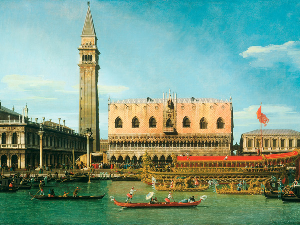 Canaletto, The Bucintoro at the Molo on Ascension Day