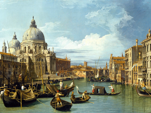 Canaletto, The Entrance to the Grand Canal, Venice