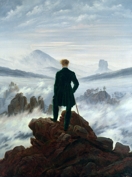 Caspar David Friedrich, Wanderer Above the Sea of Fog