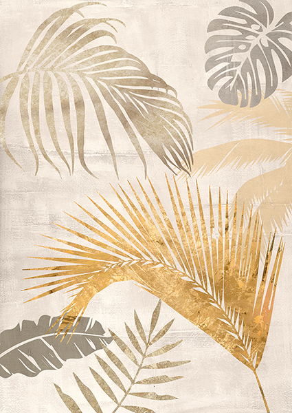 Eve C. Grant, Palm Leaves Gold II