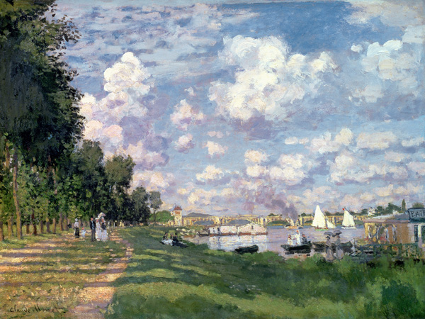 Claude Monet, The Marina at Argenteuil