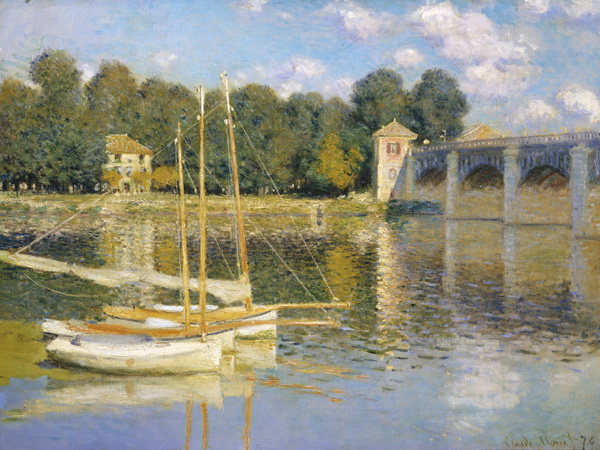 Claude Monet, The Bridge at Argenteuil