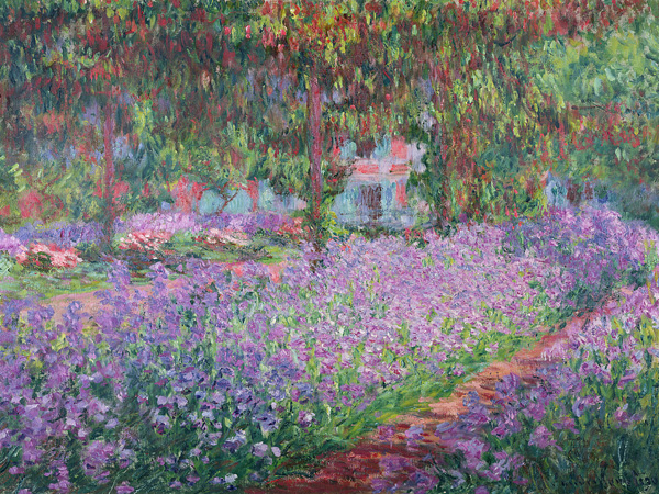 Claude Monet, The Artist's Garden at Giverny