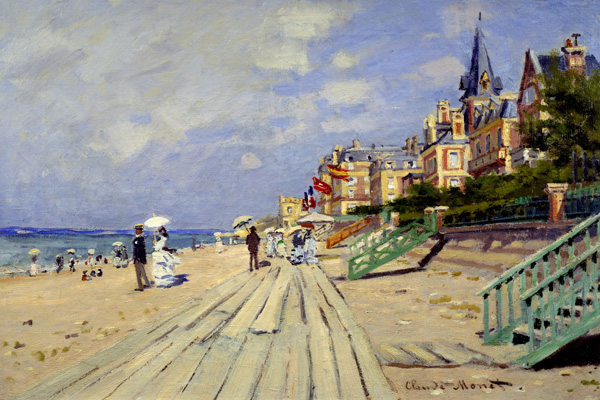 Claude Monet, Plage de Trouville