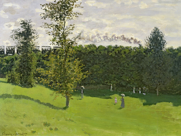 Claude Monet, The Train in the Country