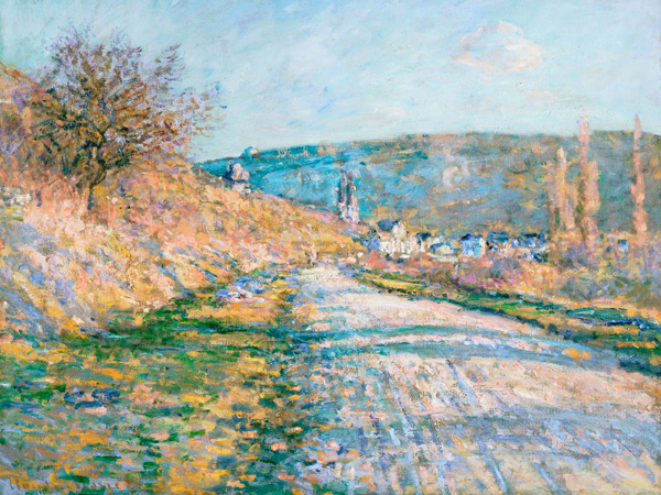 Claude Monet, The Road to Vétheuil