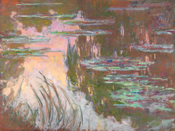 Claude Monet, Water-Lilies, Setting Sun