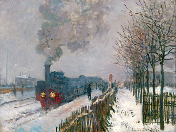 Claude Monet, Le train dans la neige